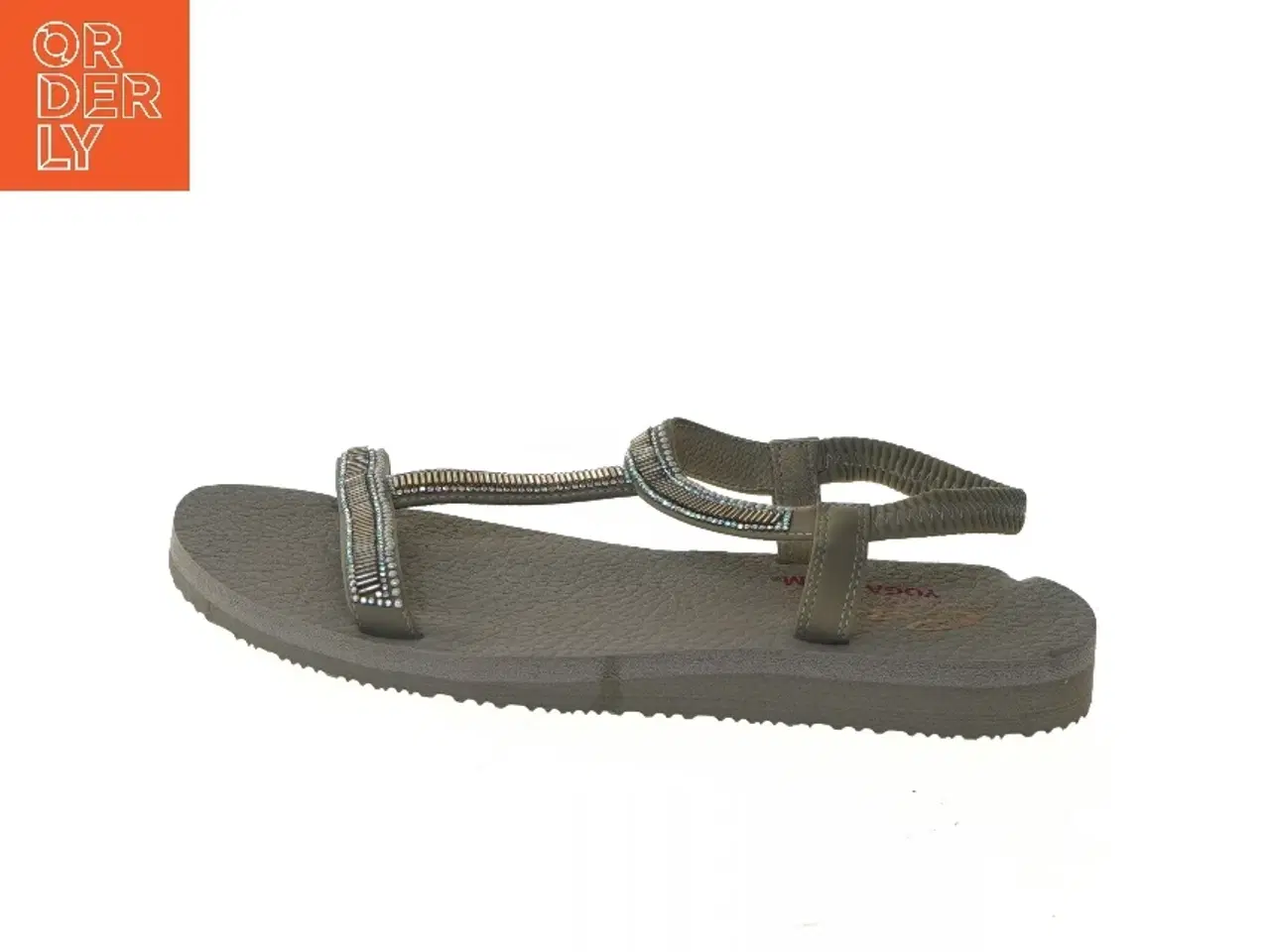 Billede 1 - Sandaler med perler fra Skechers (str. 41 længde 28,5 cm)