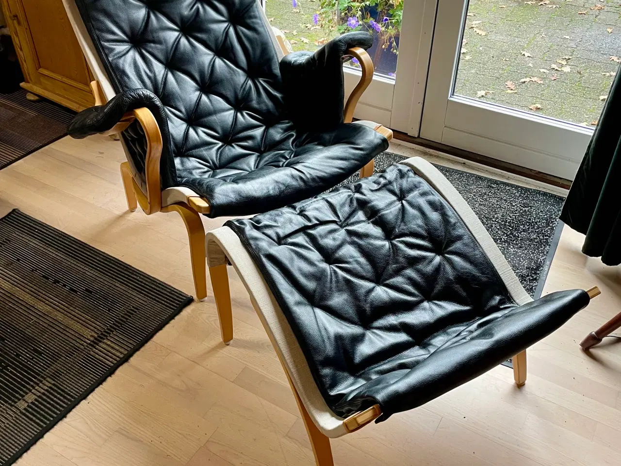 Billede 1 - Pernilla lænestol incl fodskammel flot og velholdt