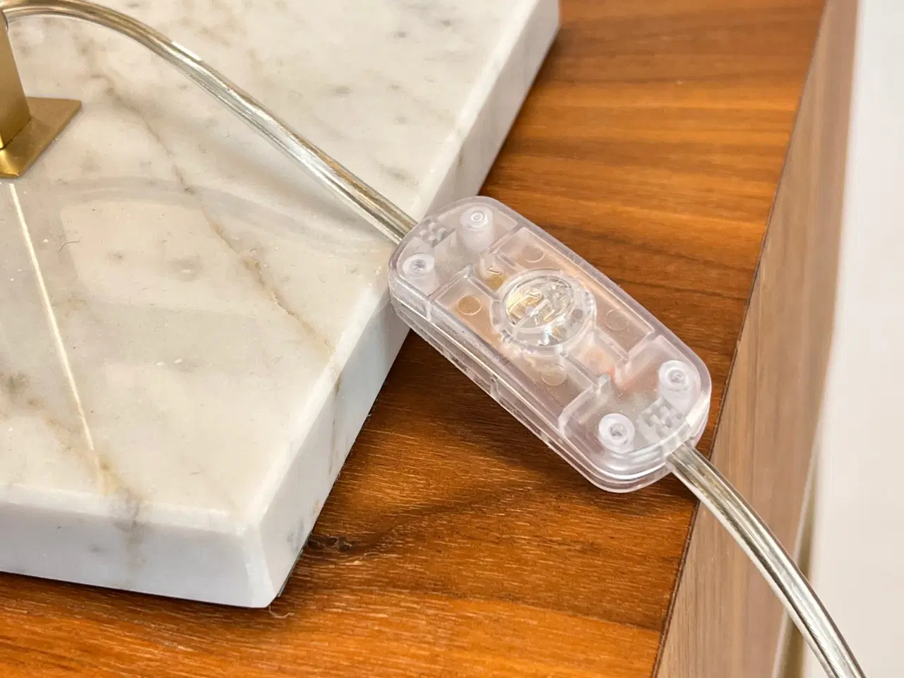 Billede 8 - Stéphane Davidts Bordlampe – Beige Marmor H 75 cm