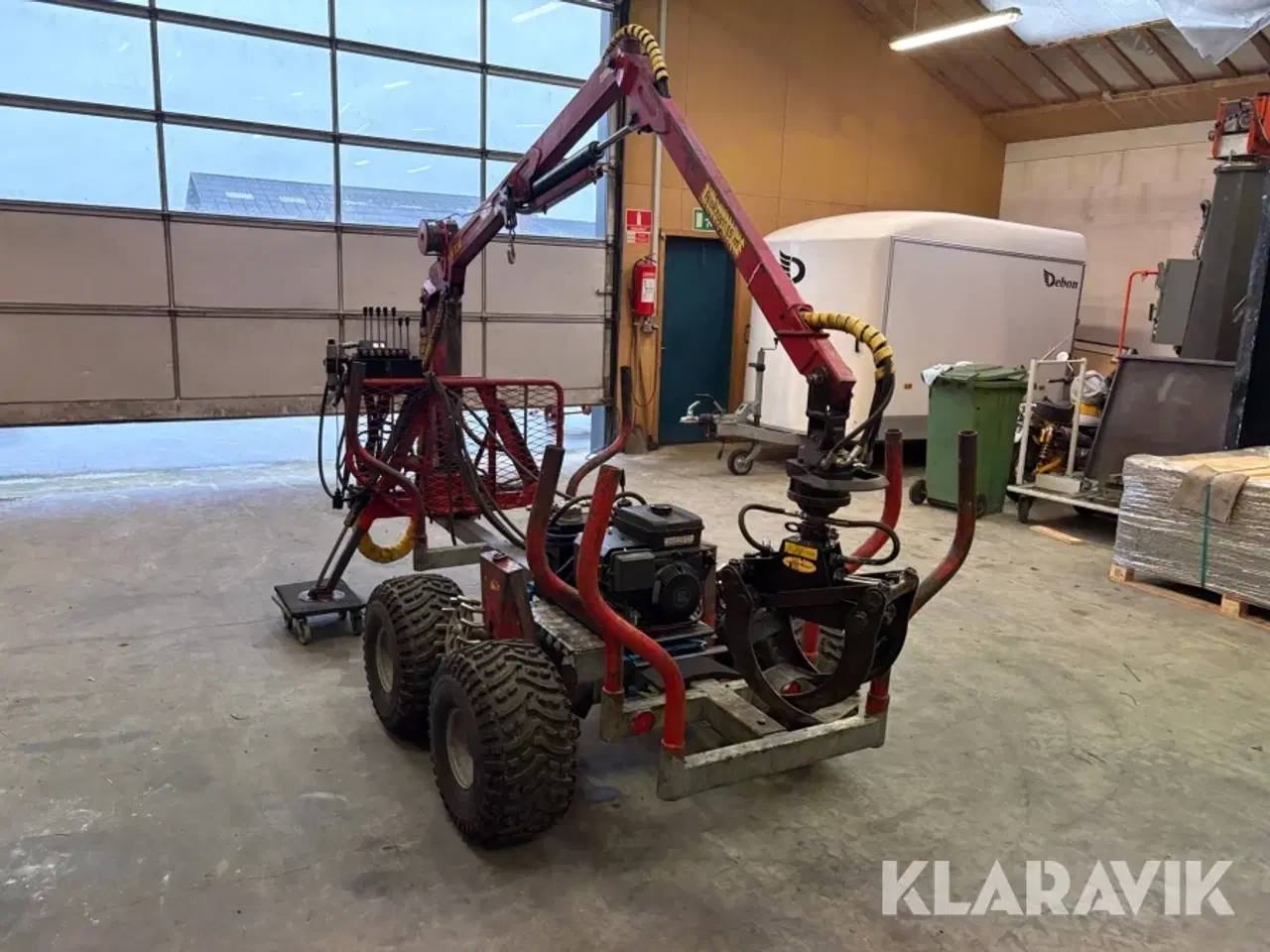 Billede 6 - Atv skovvogn Kranman T1800