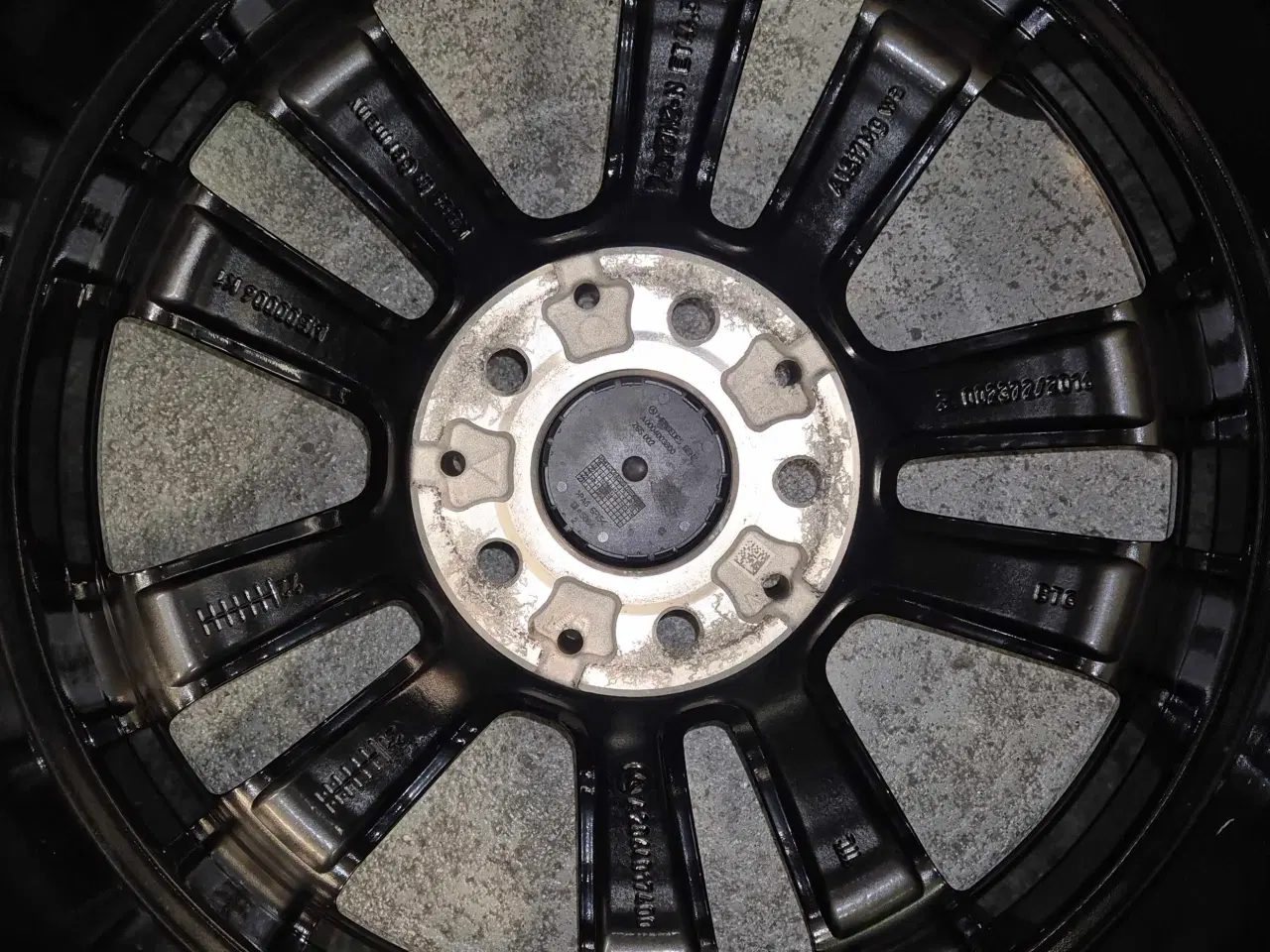 Billede 6 - 5x112 MERCEDES ORIGINAL ALUFÆLGE MED VINTERDÆK