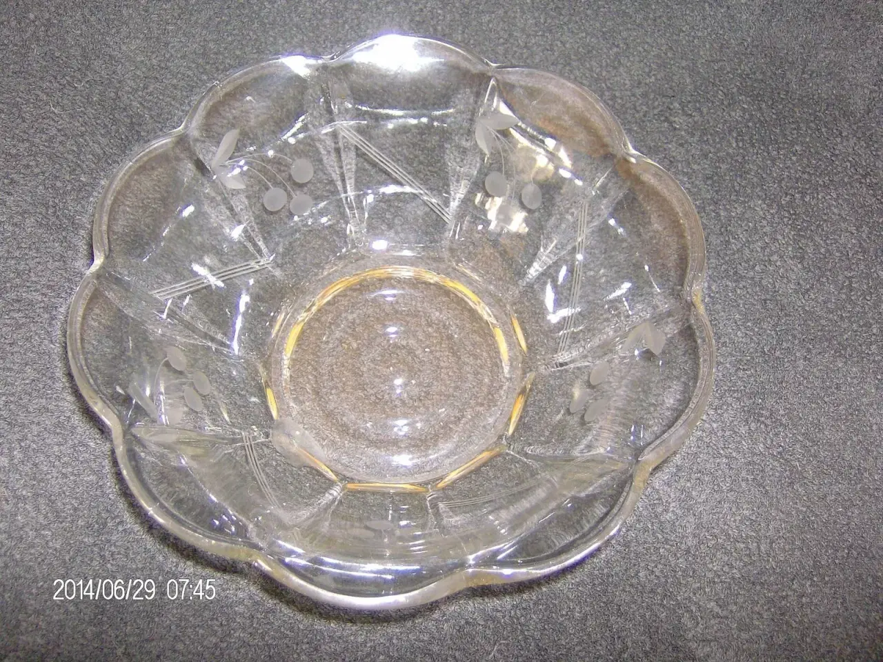 Billede 3 - Glas skål