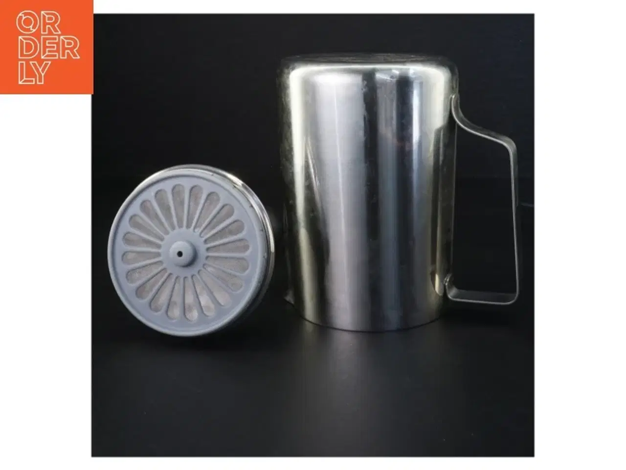 Billede 3 - Stålkande i rustfrit stål (str. 25 x 12 cm)