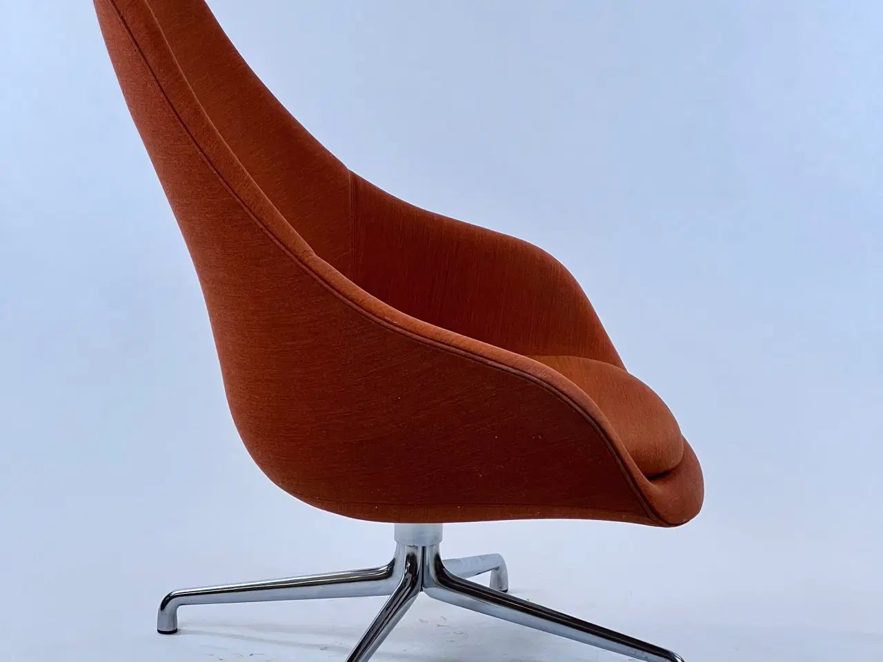 Billede 6 - HAY - About A Lounge 91 høj drejestol (AAL 91), fuldpolstret orange