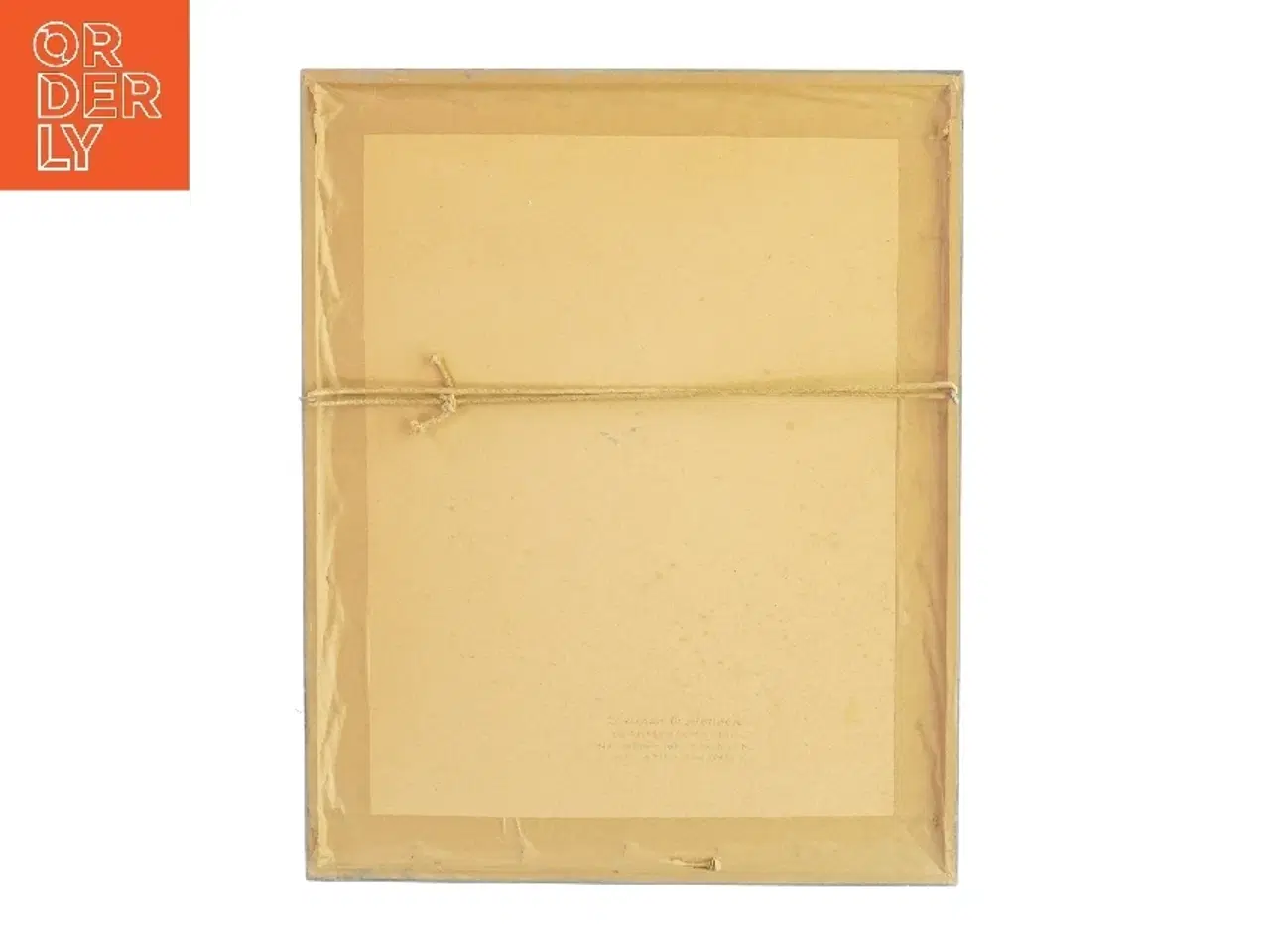 Billede 2 - Billedramme med tegning (str. LB:37x30cm)