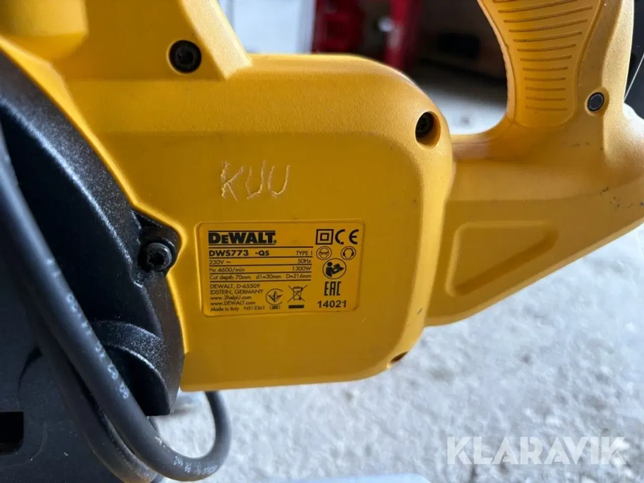 Billede 12 - Kapsav DeWalt DW712-QS & FWS773-QS