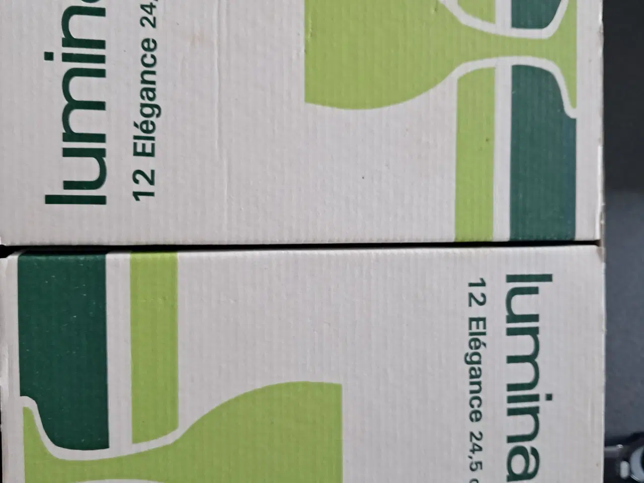 Billede 2 - Luminarc 12 stk hvid- og 12 stk⁹ rødvinsglas