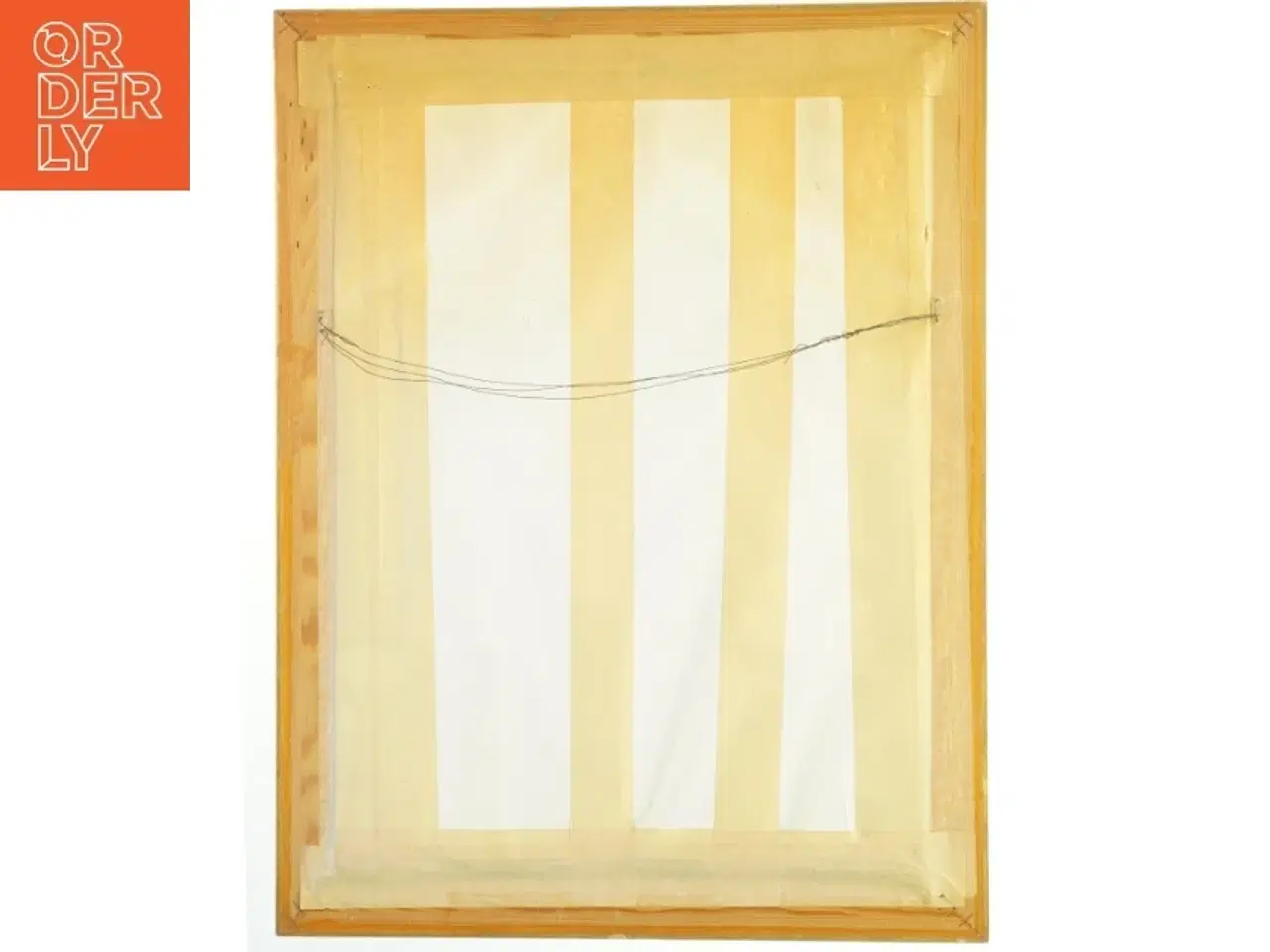 Billede 3 - Broderi i træramme (str. 56x43 cm)