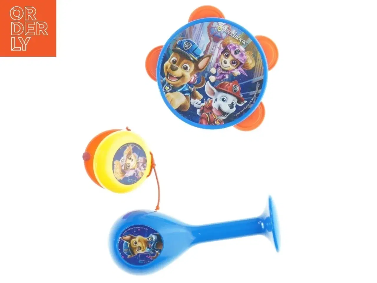 Billede 3 - Tromme og Maracas med figurer fra Lexibook (str. 27 x 12,5 cm)