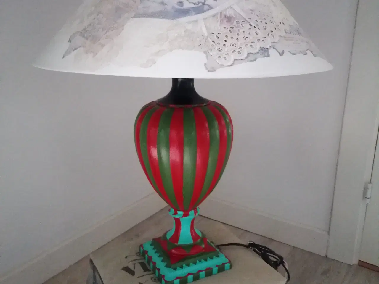 Billede 1 - Italiensk Bordlampe