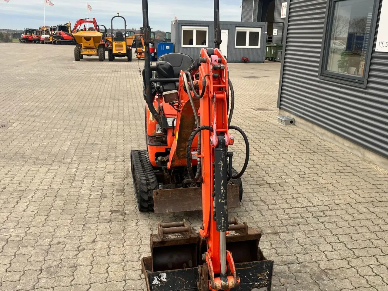 Billede 3 - Kubota U10-3 SL med udskudsarm