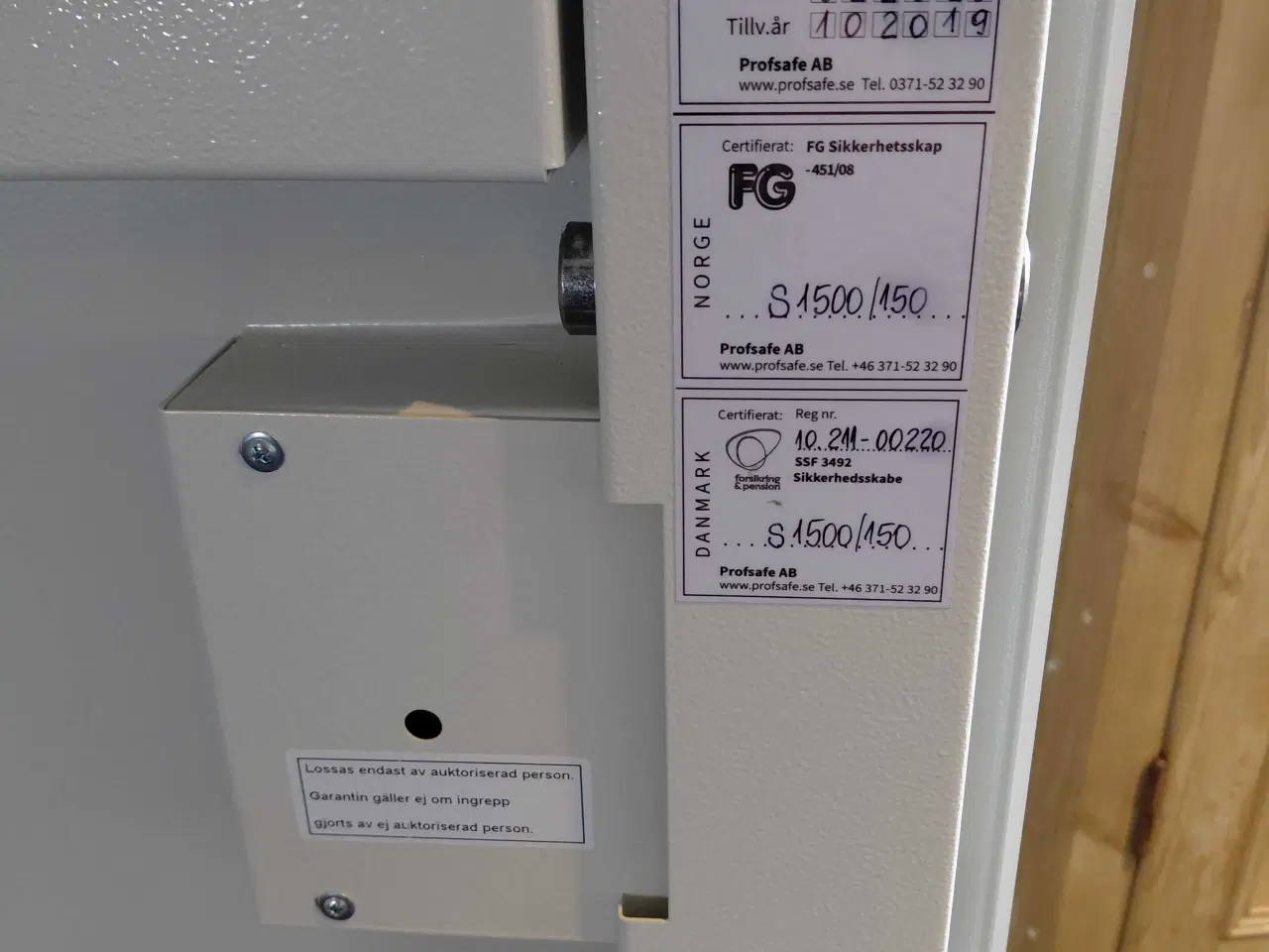 Billede 3 - Prosafe Våbenskab til 10 våben