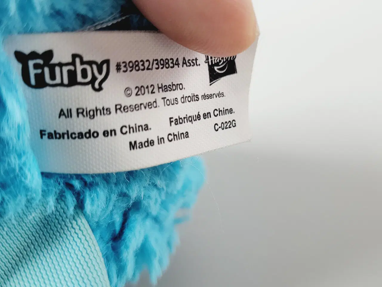 Billede 8 - ⭐️- Hasbro Furby "Taboo" (2012 Model) - Lyseblå