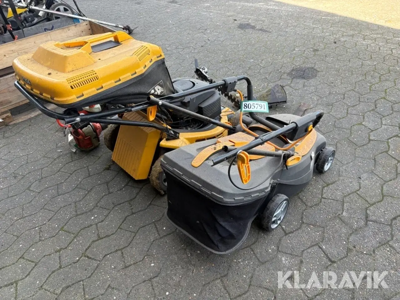 Billede 5 - Græsslåmaskiner og hækklippere Stiga Collector 136ae og turbo 47 S combi 4 maskiner