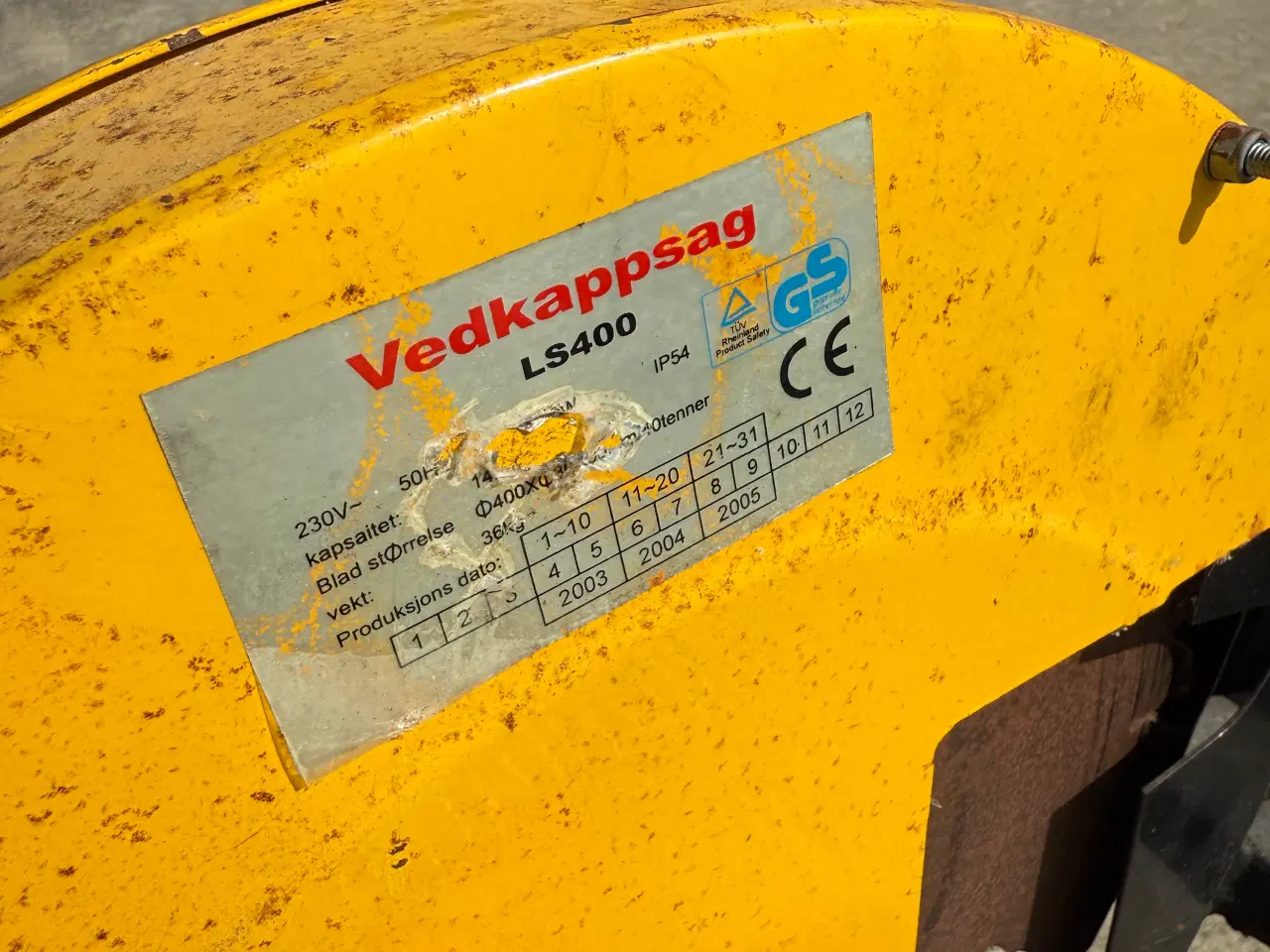 Billede 5 - Vedkappsag LS400