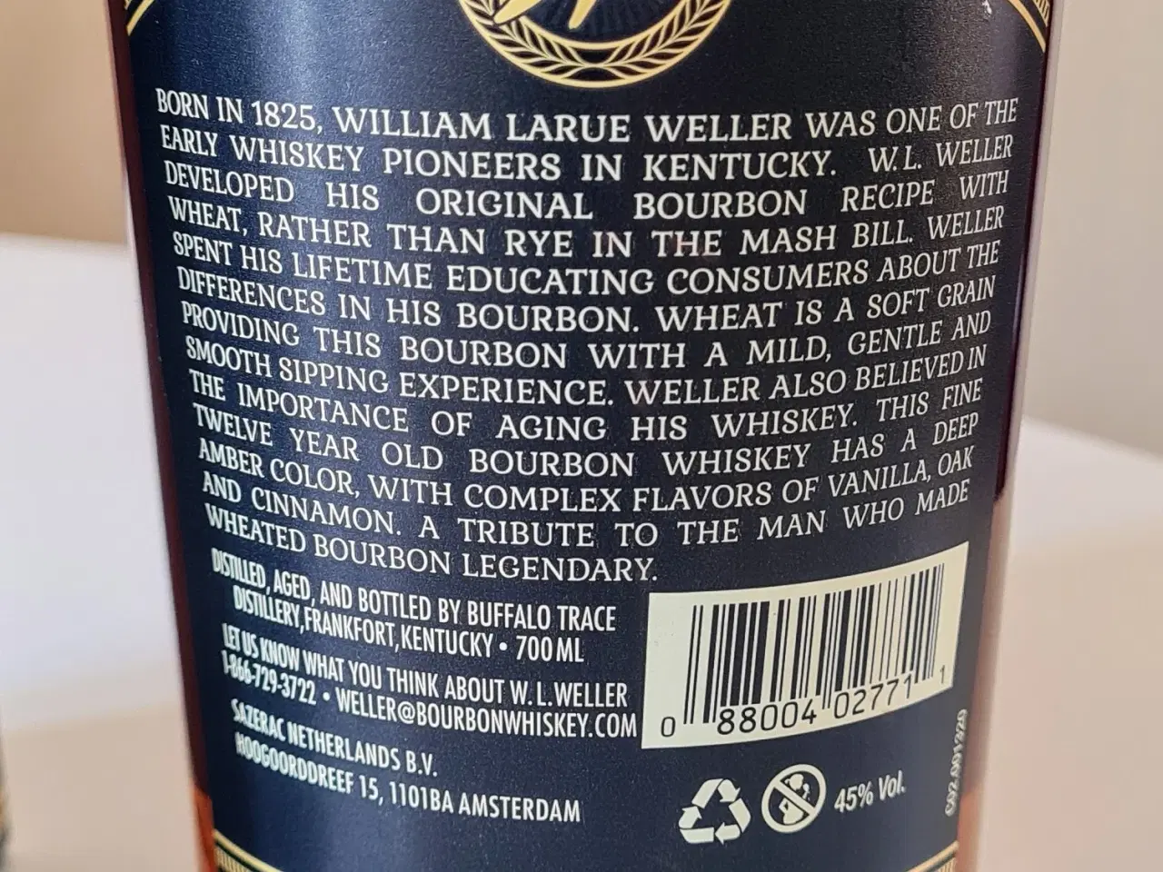 Billede 2 - Weller 12 year old wheated bourbon 