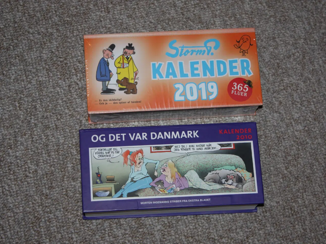 Billede 2 - Storm P kalender 2019 uåbnet Robert Storm Petersen