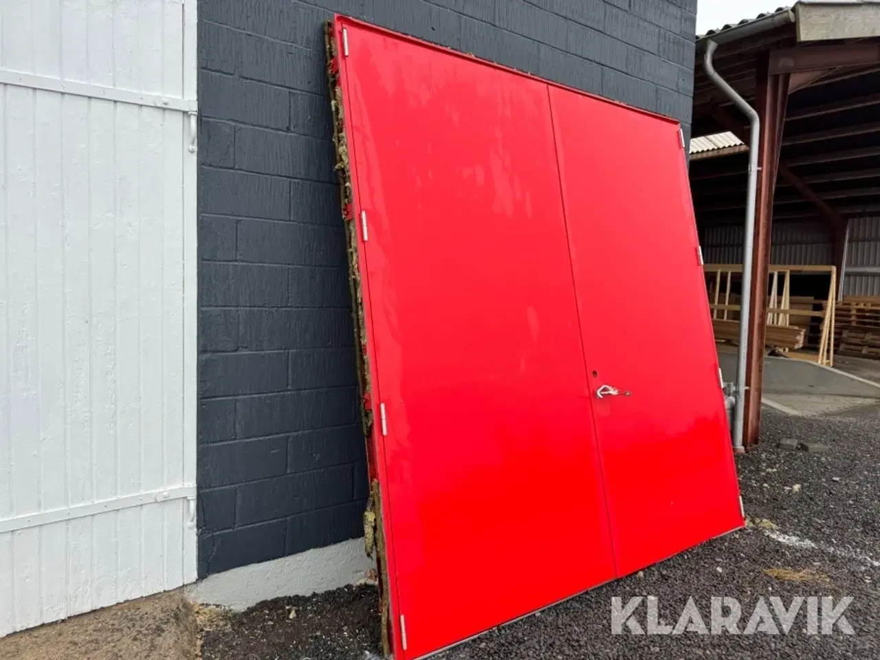 Billede 2 - Dobbelt ståldør 1 styk