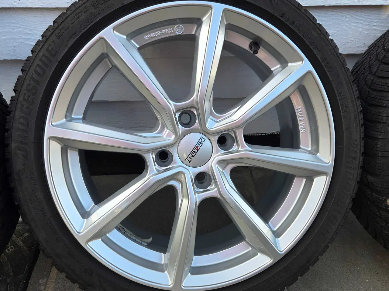 Billede 3 - 4x108 17" ET47.5 nav 63.4ø 7x17 Ford vinterdæk