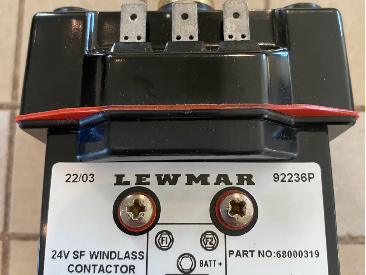 Billede 7 - LEWMAR WINDLASS CONTROL