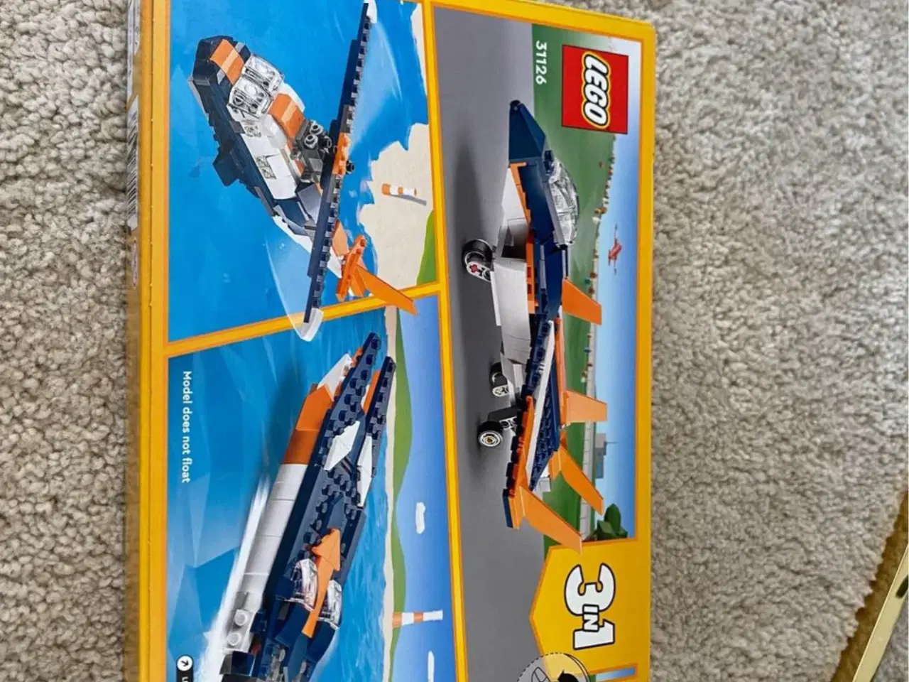 Billede 3 - Uåbnet - 31126 LEGO Creator Supersonic-jet