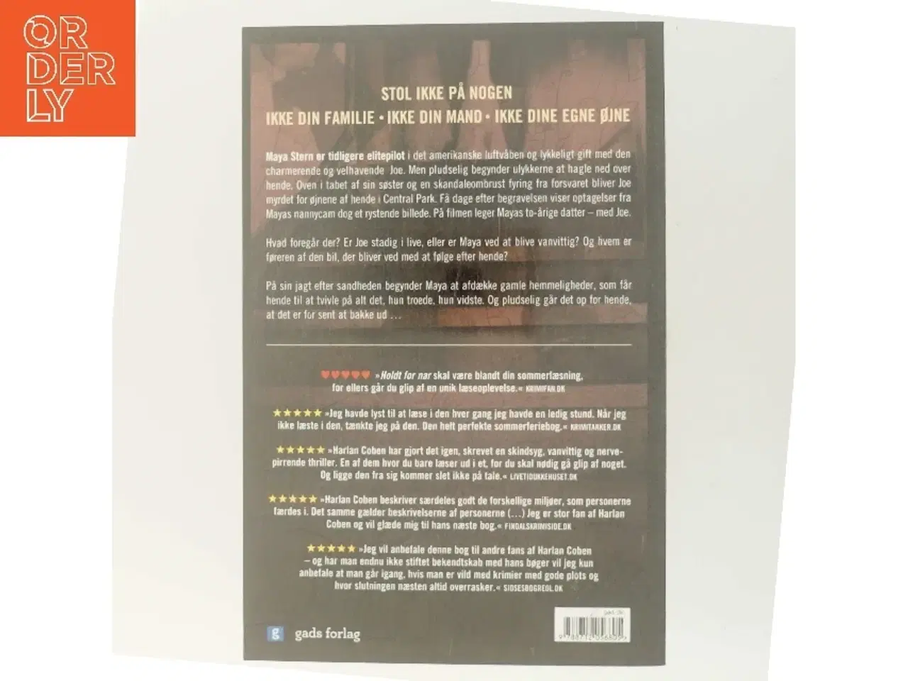 Billede 3 - Holdt for Nar af Harlan Coben (Bog)