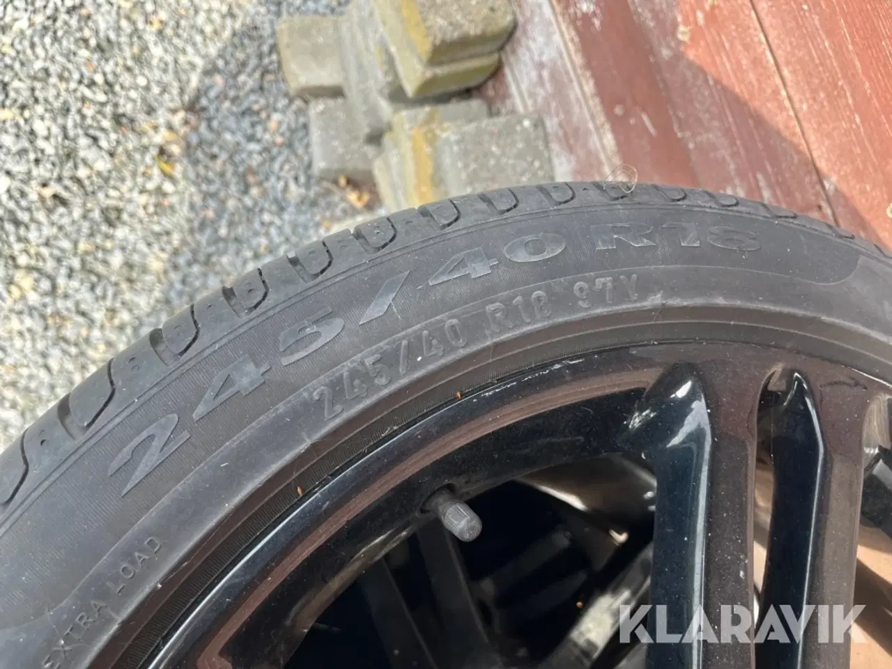 Billede 4 - Dæk og alufælge Mercedes 245/40R18 - 4 styk
