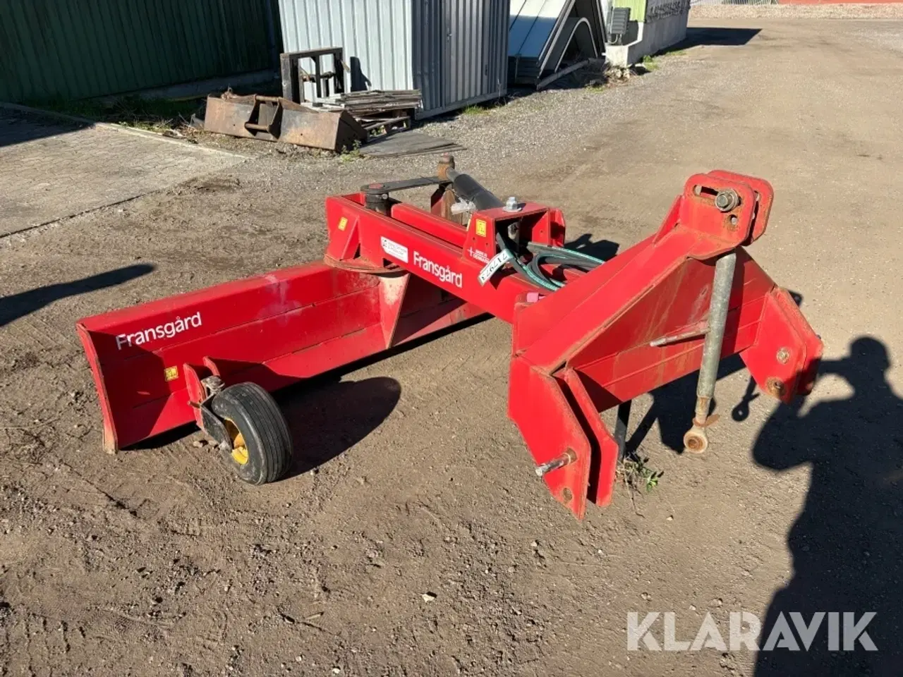 Billede 3 - Afretter/vejhøvl Fransgård GT-250HY