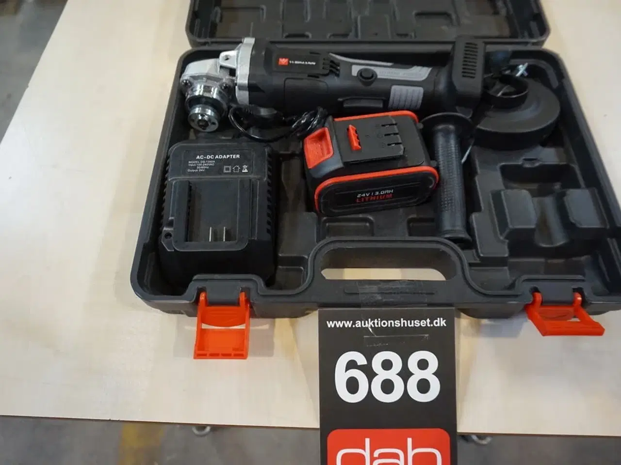 Billede 2 - Widmann Vinkelsliber med 24V batteri 3.0Ah