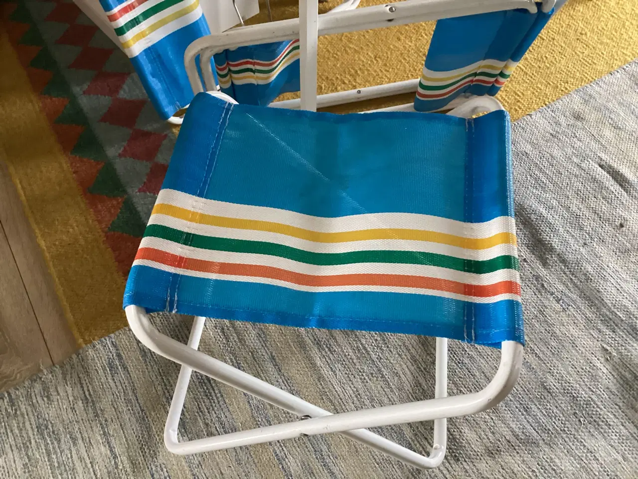 Billede 3 - Fint gammelt  campingbord i metal