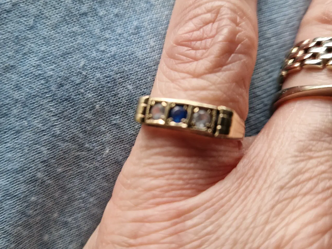 Billede 1 - Guld antik ring 
