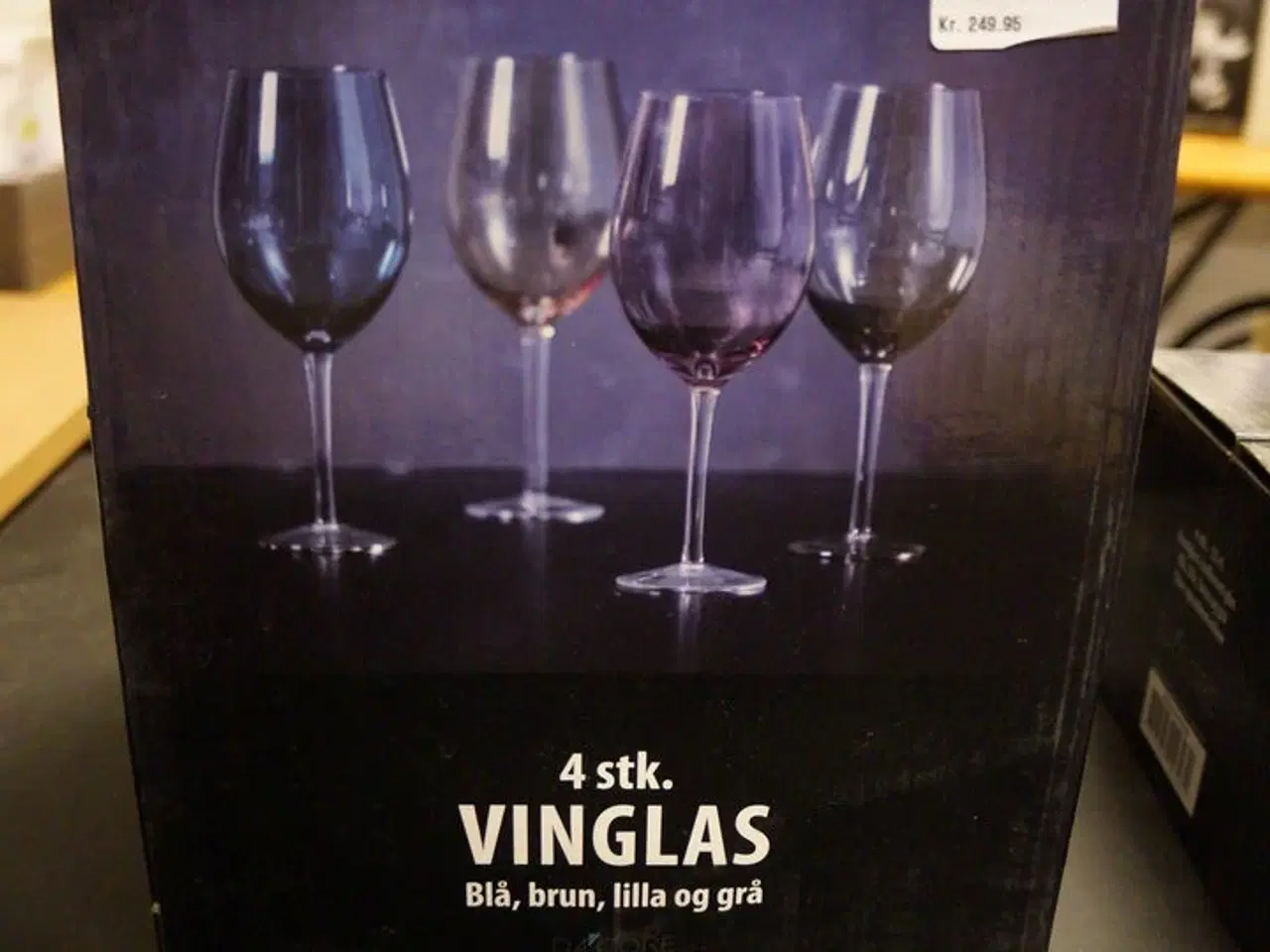Billede 3 - 4 stk. Vinglas + 4 stk. Vandglas DACORE
