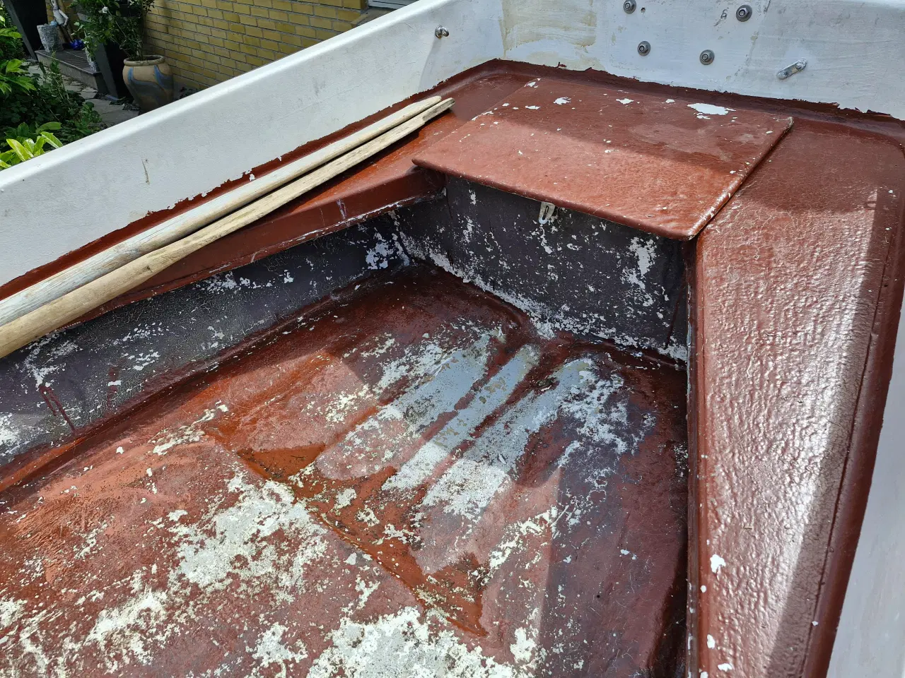 Billede 4 - 16 fod glasfiber jolle med bådtrailer.