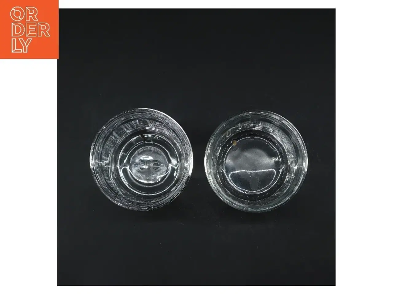 Billede 2 - To glas til fx hyacinter (str. Ø 10 cm længde 9,5 cm)