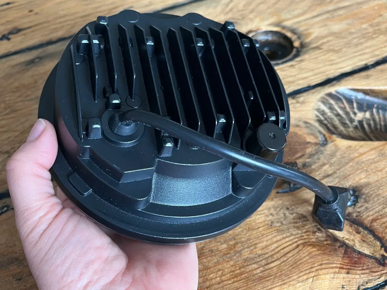 Billede 3 - Sort LED forlygte til Harley-Davidson