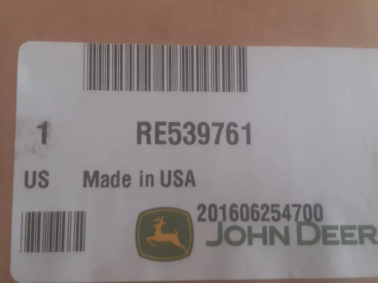 Billede 1 - john deere . re539761