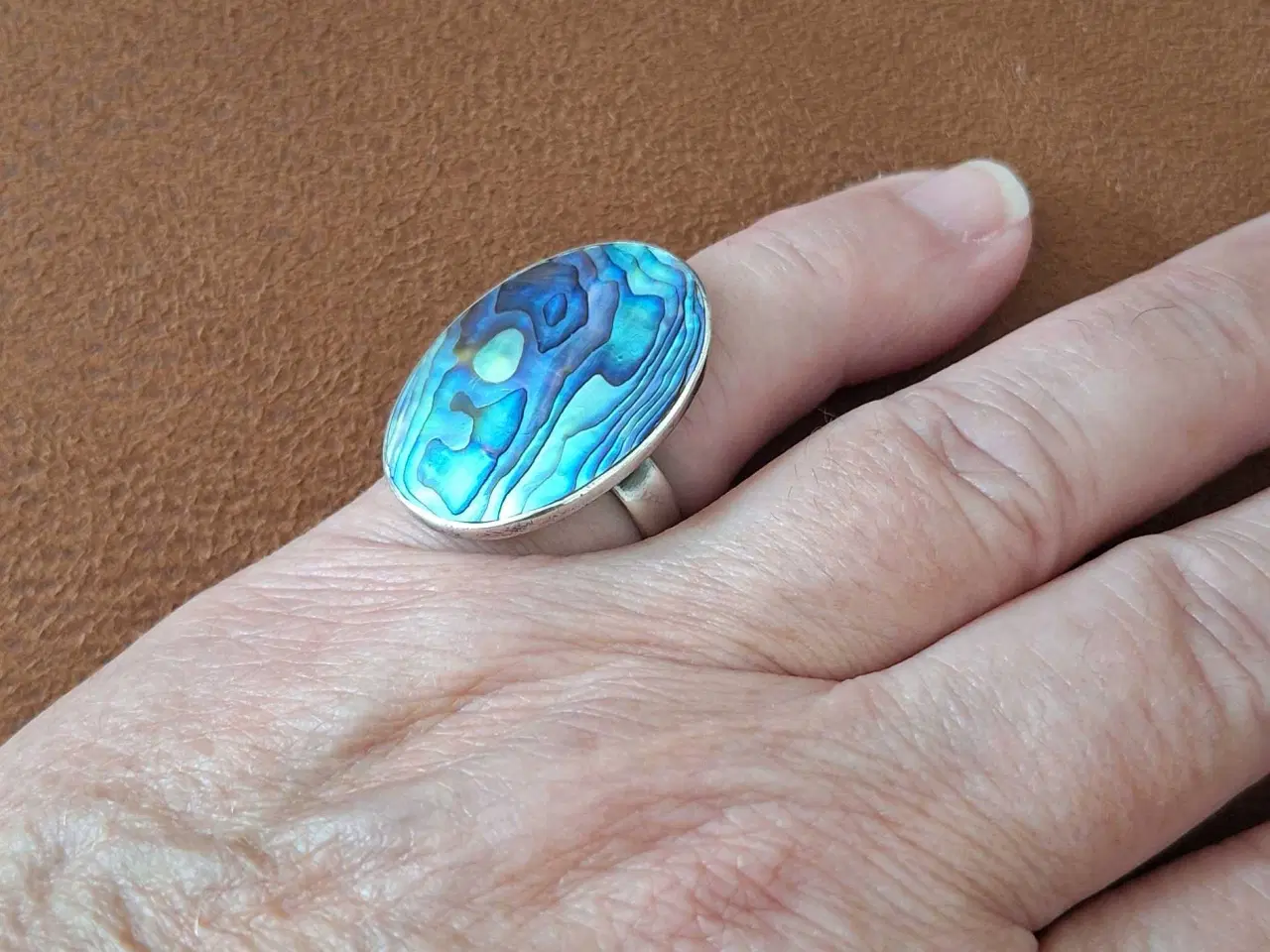 Billede 7 - Oval sølvring 