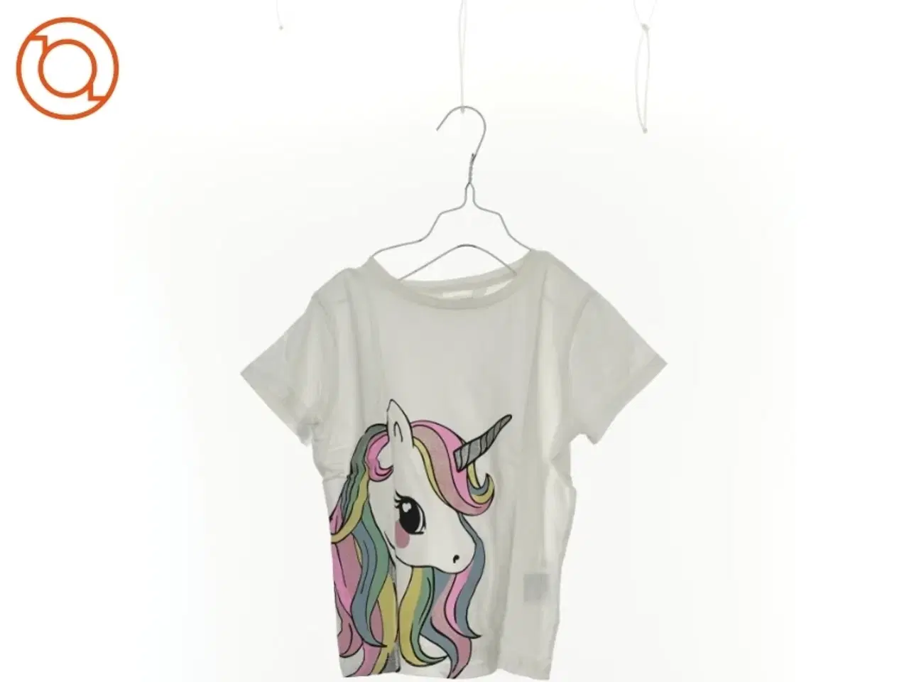 Billede 1 - T-Shirt med enhjørning fra H&M (str. 116 cm)