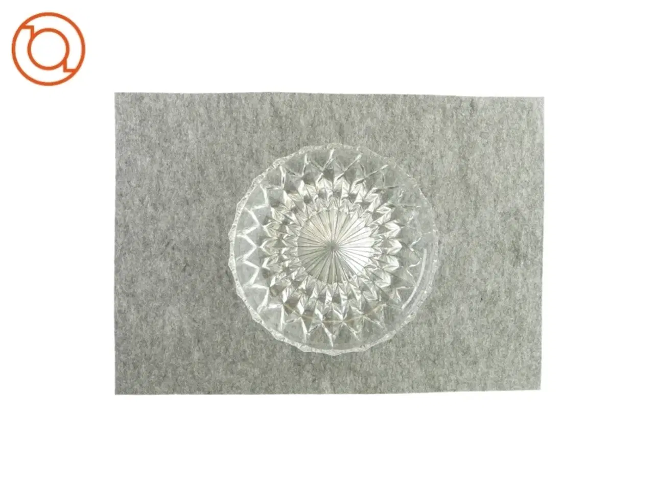 Billede 2 - Glasfad i klart glas