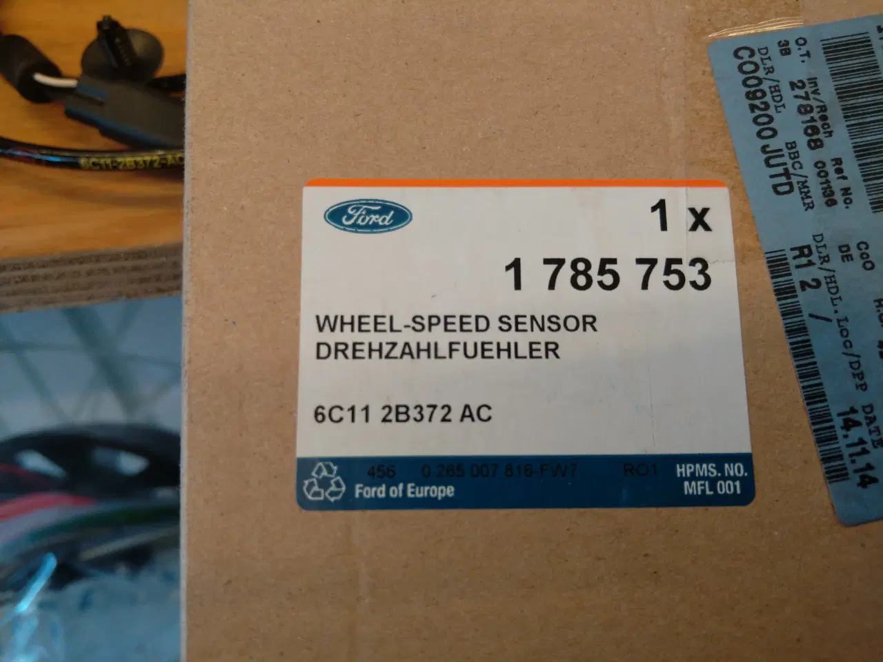 Billede 2 - Ford Transit ABS-sensor 