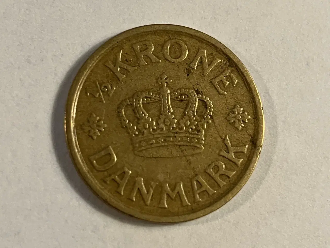 Billede 2 - 1/2 krone 1924 Danmark