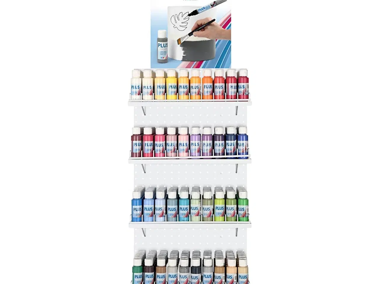 Billede 1 - Plus Color Hobbymaling, 240fl./ 1 pk.
