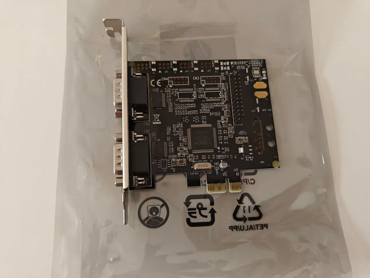 Billede 1 - LogiLink PCIe Interface Card Serial 2 x seriel.