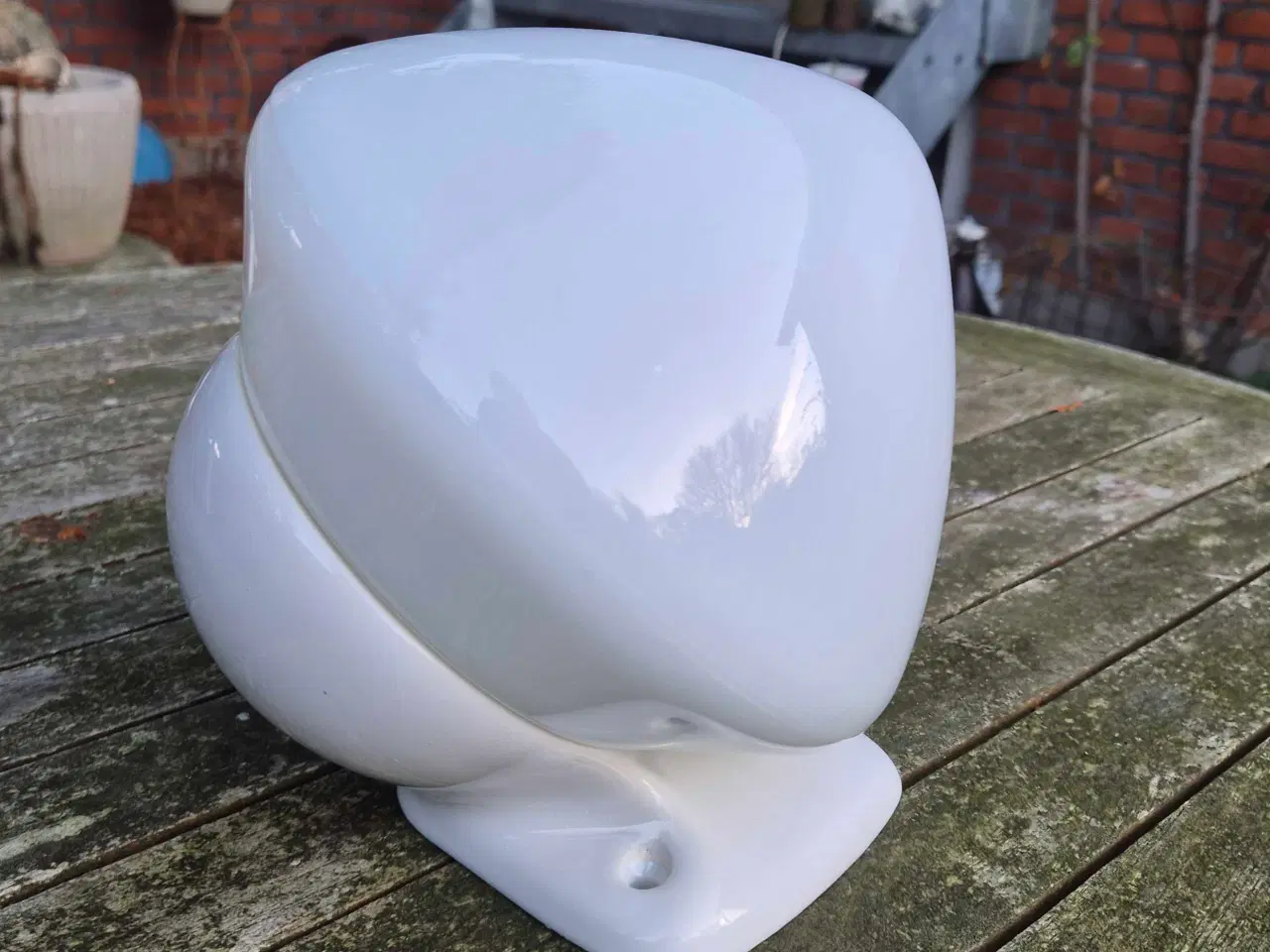 Billede 1 - Hvid badeværelseslampe fra Ifö 