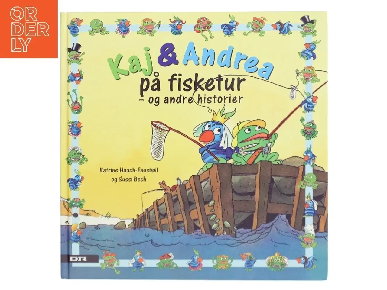 Billede 1 - Kaj & Andrea på fisketur - og andre historier af Katrine Hauch-Fausbøll (Bog)