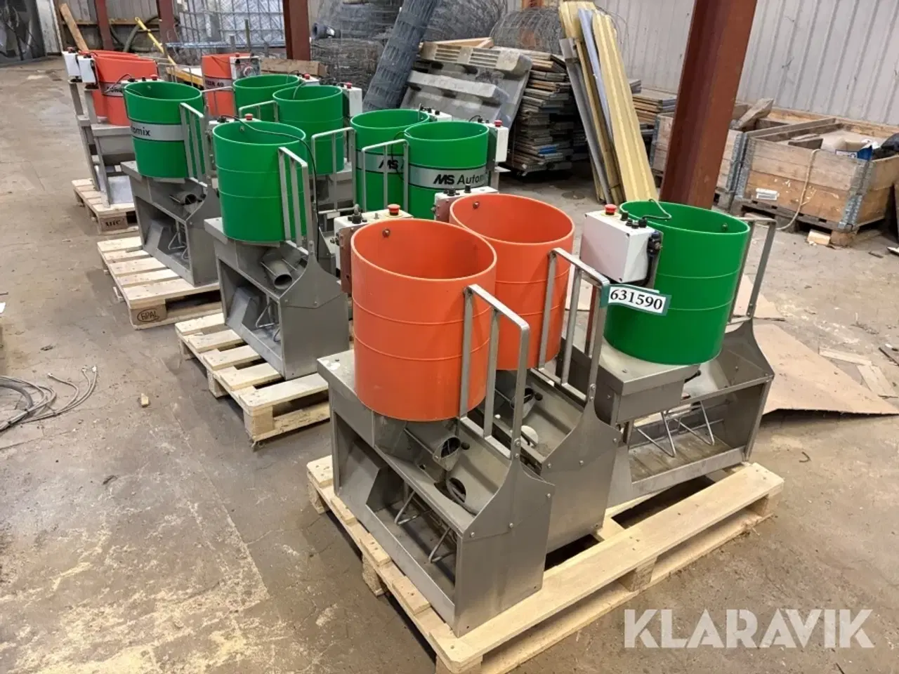 Billede 1 - Foderkasser MS Automix  / Porcimixer 40 12 styk