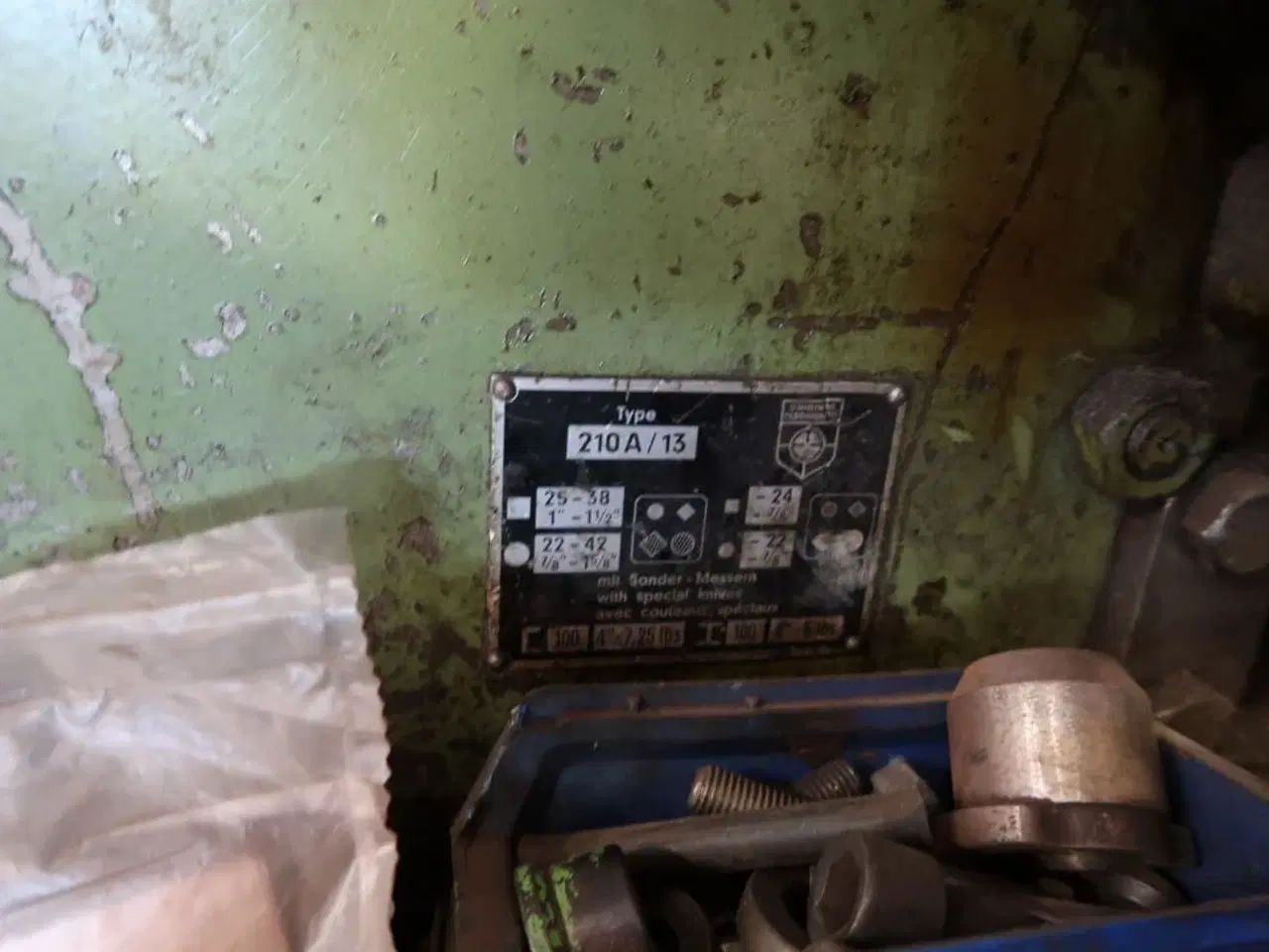 Billede 9 - Profilstålsaks/stanser PEDDINGHAUS 210A/13