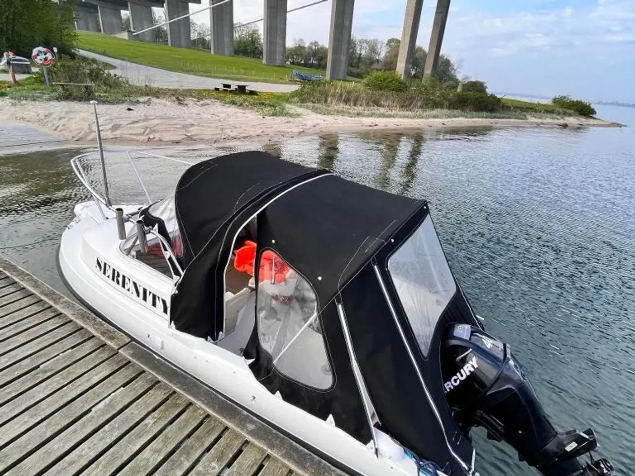 Billede 1 - Ryds motorbåd MED bådtrailer