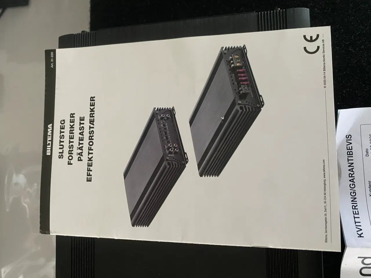 Billede 2 - Bass Habit subwoofer med forstærker