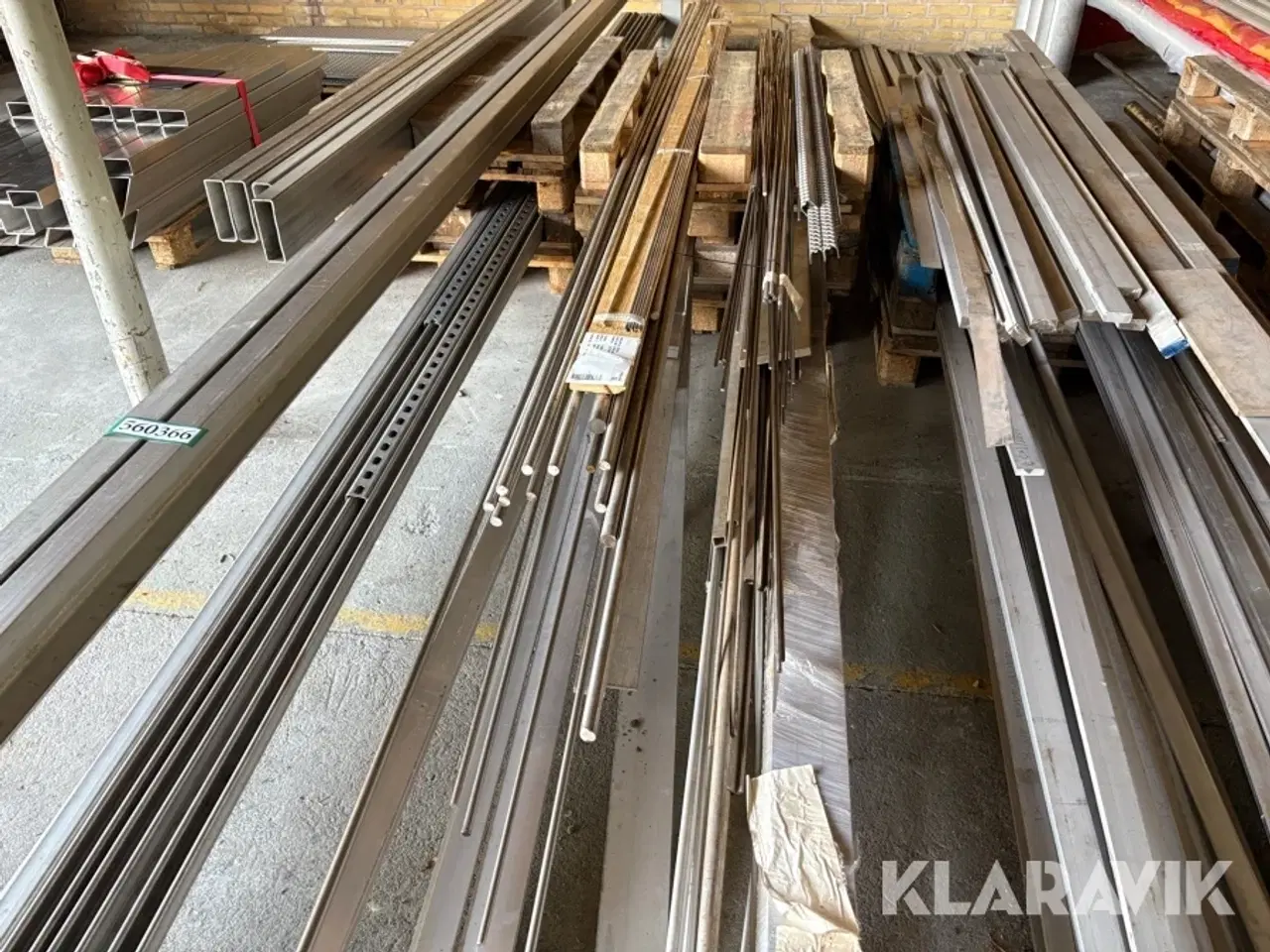 Billede 5 - Assorteret rustfri stål profiler
